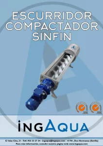 Escurridor Compactador Sinfin - INGAQUA