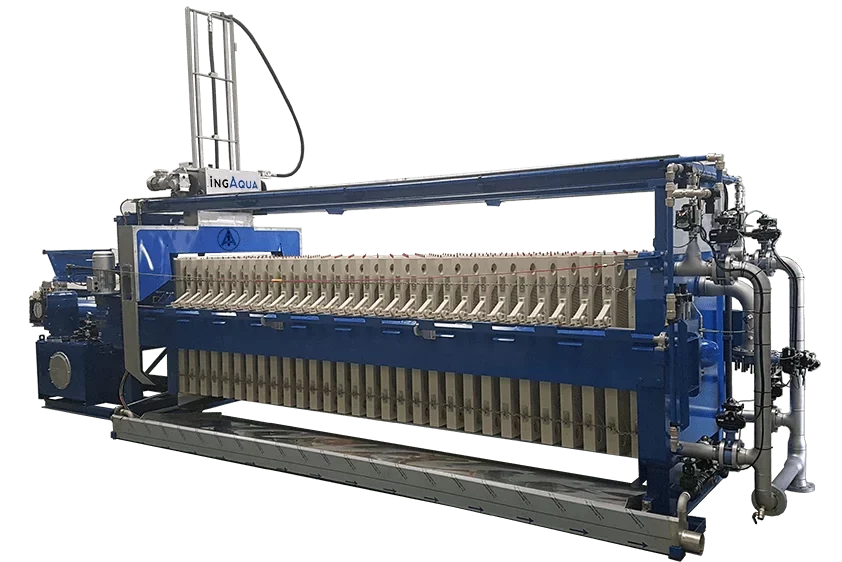 Filtro prensa automático - INGAQUA