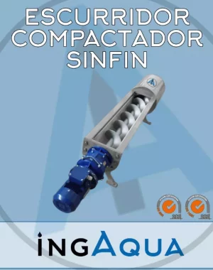 Escurridor Compactador Sinfin - INGAQUA